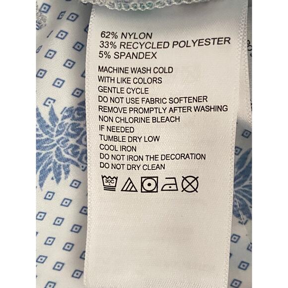 Tommy Bahama Men's 28x8 Island Zone Shorts Blue Gray White Check NEW - Picture 7 of 7